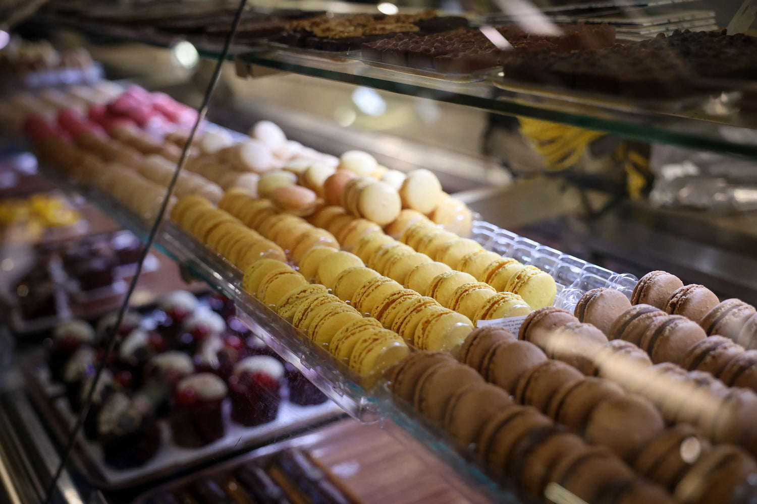 Chocolate and Macarons tasting during Montmartre food tour in Paris